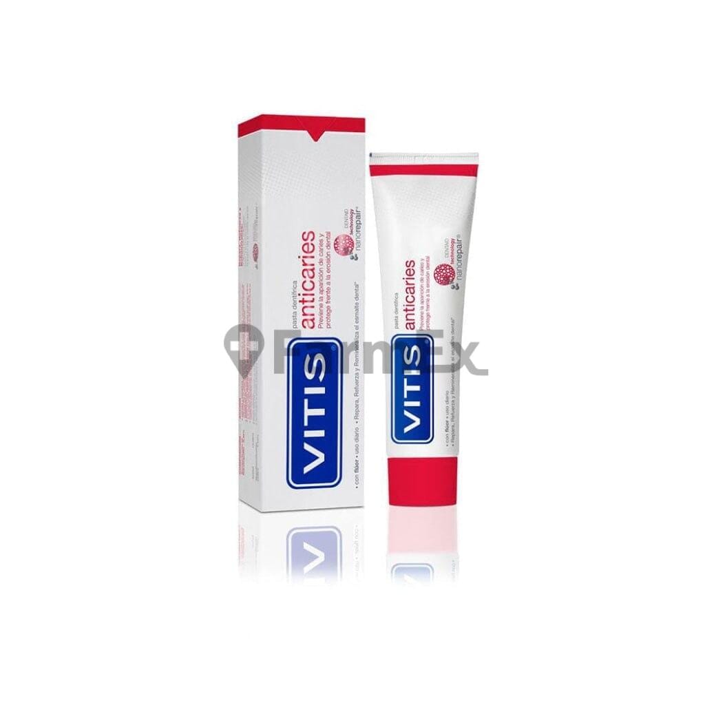 Vitis pasta dental "Anticaries" x 100 mL Farmex-Pluxee-Persistente